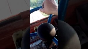 трактор т - 25. лентяйка на руль.