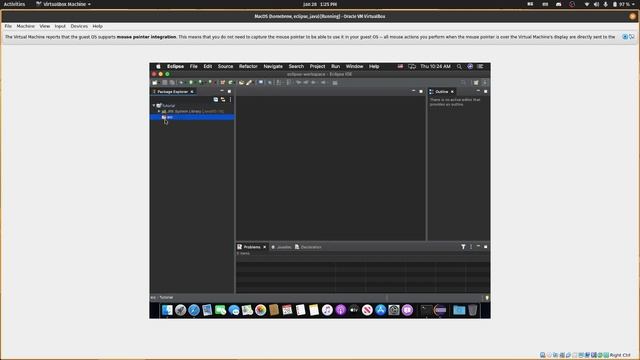 Creating A New Project, Java Source File, and Executing a Java Program in Eclipse (Mac)