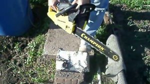 бензопила champion 137-16 эксплуатация 1 год.MOV