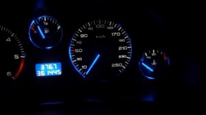 Панель приборов Пежо 406 изменение подсветки