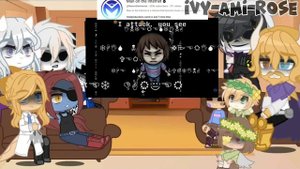 Undertale reacts to Gaster||Put in 2x speed||