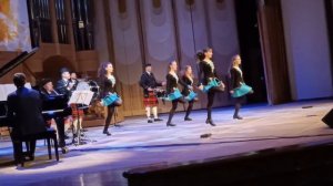 Ансамбль ирландского танца Celtic Wind.