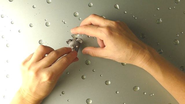 Как слепить мышь #пластилин #какслепить #лепкавидео #поделкиизпластилина