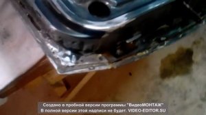 Подготовка детали к покраске Первый опыт
