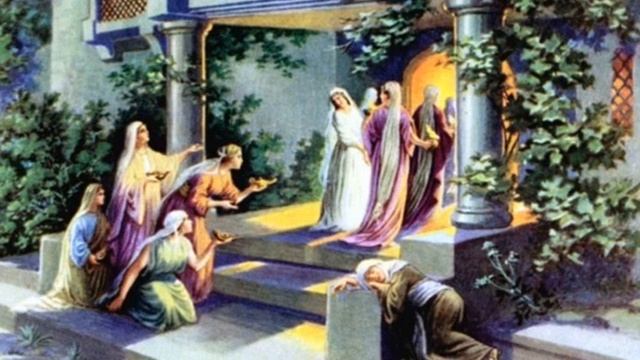 Песня на тему притчи о десяти девах. "Звезды на небе сияли..." смотреть онлайн