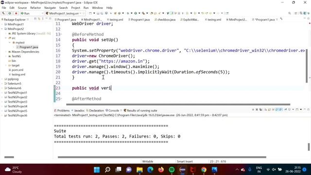 Selenium TestNG Real Time Project | Selenium Maven TestNG Automation Testing Real Time Mini Project