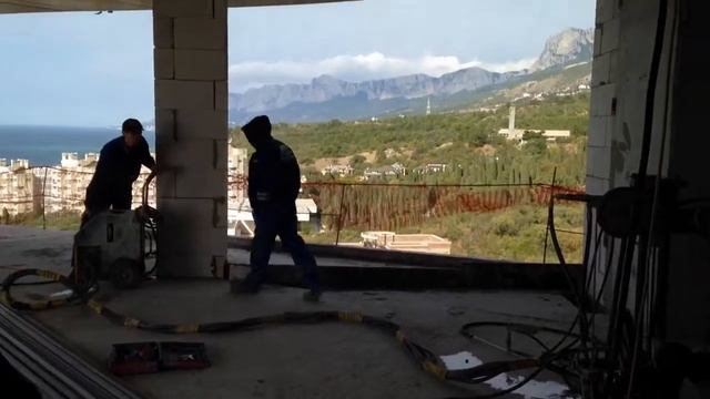 Алмазная резка канатной пилой Hydrostress SK-SD смотреть онлайн