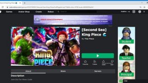 1 Second Sea King Piece ?   Roblox   Google Chrome 3 16 2021 1 51 35 PM