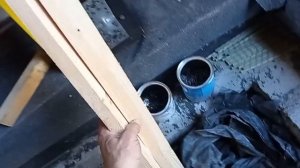 Моя скользящая опалубка для стен из опилкобетона.