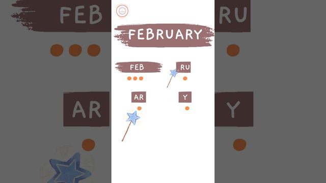 Learn Spellings of February / Spellings and Pronunciation of Months of the Year.