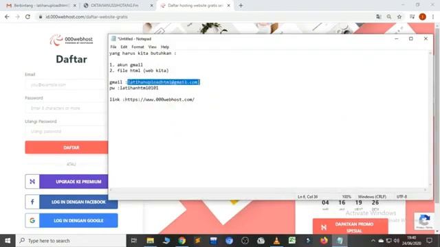 Cara Upload file html ke website hosting gratis 000webhost смотреть онлайн