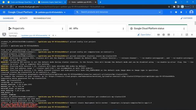 Kubernetes Engine: Qwik Start | GSP100 | 30 Days of Google Cloud | Qwiklabs | CodeManiac