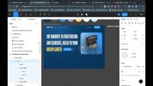 JOB SEEKER LANDING PAGE - SPEED ART UI DESIGN WITH FIGMA ?