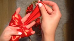 DIY Банты на елку