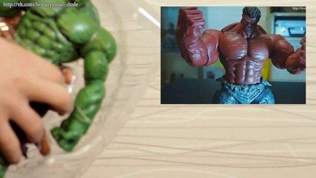 Incredible Hulk (Зеленый Халк) Marvel Select распаковка от Gikman. смотреть онлайн