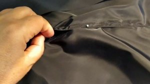 Карман в шве с молнией