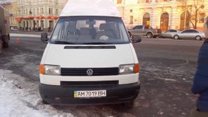 VW Transporter T4 2.4D AAB Engine sound . Запуск и работа двигателя 2.4 AAB.