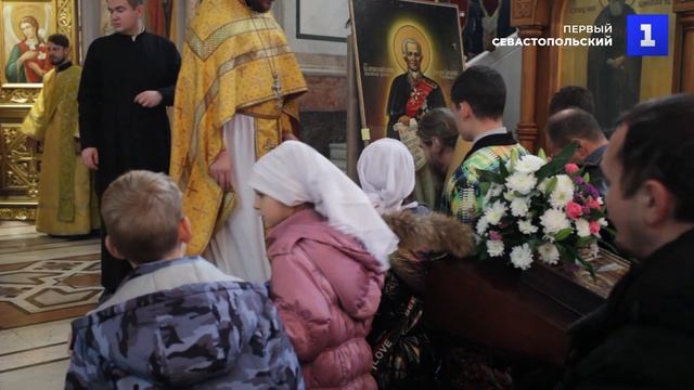 Владыка Тихон провёл свою первую литургию в Свято-Владимирском соборе