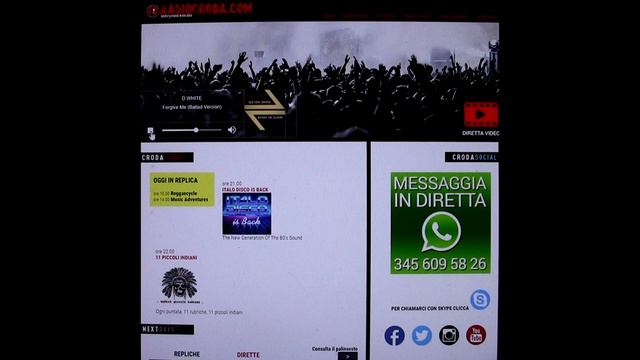 D. White - Forgive me (Ballad version) - премьера на итальянском радио Croda (11.02.2020) смотреть онлайн