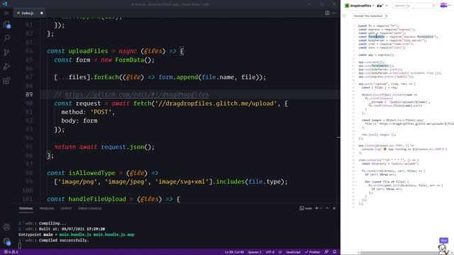 13 POST a FormData Object to Node js