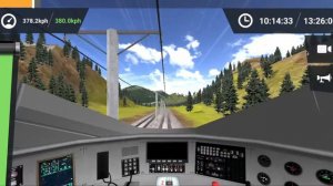 Симулятор скоростного поезда