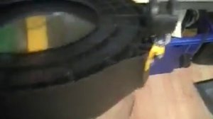 Как сделать колёсики для пылесоса.