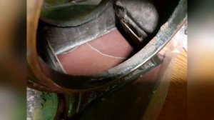 Реставрация антикварных каминных часов  Ремонт деформированного корпуса часов