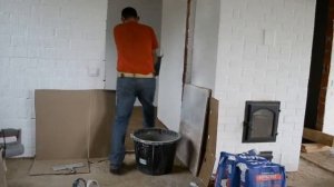 #50 Теплый пол в душе//выравнивание полов в доме//. #теплыйпол #наливнойпол