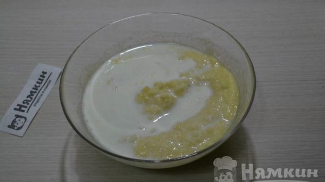Запеканка из картофельного пюре на сковороде