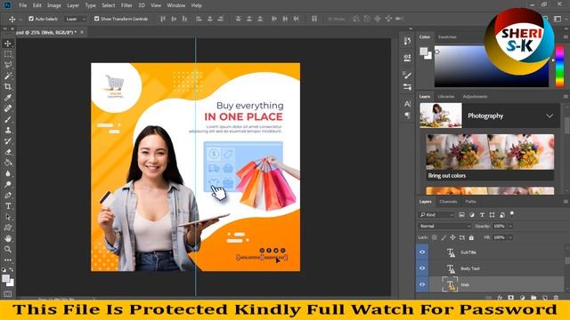 Online Shopping Templates Free Download In PSD Files |Urdu Hindi| |Photoshop Tutorial| смотреть онлайн