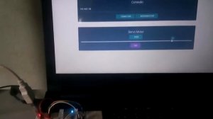 Comunicação ESP8266 HTML com uso de Web Socket para controle de servo motor