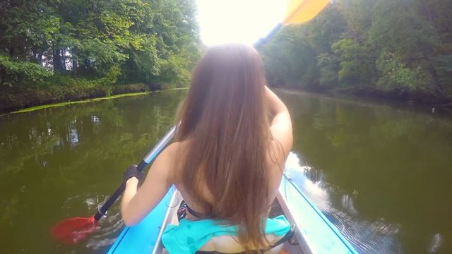 Юлия Климушка на байдарке по Северскому Донцу [Кухня Экстрима] смотреть онлайн