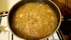 Пшёнка с мясом