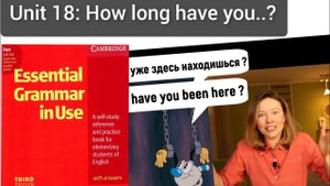 Красный Мерфи Unit 18: how long have you.? Present Perfect | Английская грамматика для начинающих