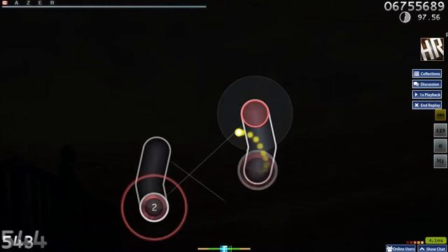 [osu!] | Kana Nishino - Sweet Dreams (11t dnb mix) [Smoothie World's Extra] +HR FC смотреть онлайн