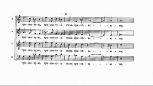 Н. Дилецкий "Херувимская песнь"