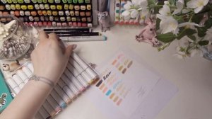 Обзор на спиртовые маркеры Малевичъ Graf'Art Brush