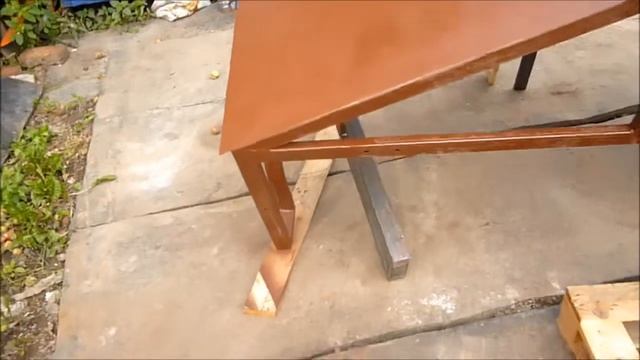 Козырёк из металлопрофиля