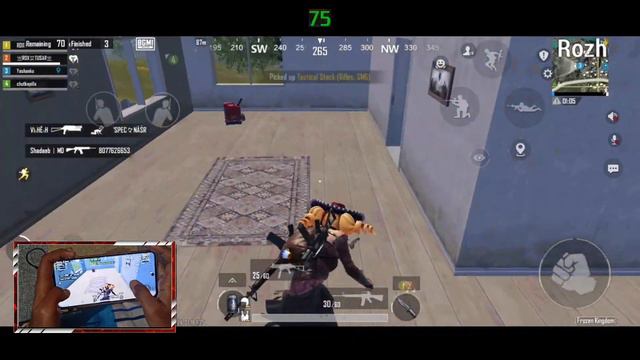 POCO X6 PRO 5G BGMI 90 FPS TEST WITH HANDCAM | POCO X6 PRO PUBG TEST 90 FPS | DM 8300 ULTRA 🤯🤯