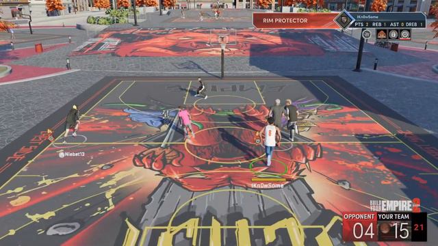 Double Alley-oop • NBA 2K22 смотреть онлайн