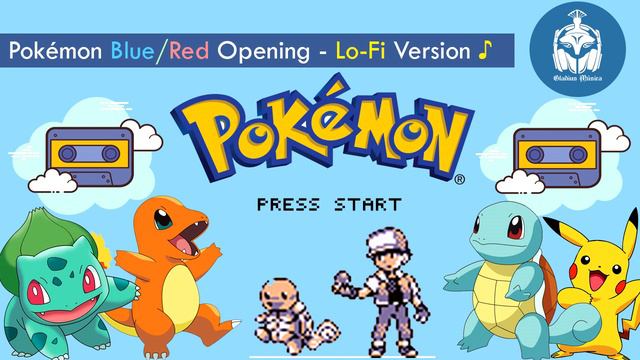 Pokemon Red-Blue Opening - Lo Fi Version | Study - Chill - Relax | Gladius Musica смотреть онлайн