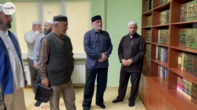 Открытие Исламской библиотеки в селении Гуни Казбековского района.