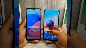 SAMSUNG GALAXY A03s VS REDMI NOTE 10 - RV #shorts