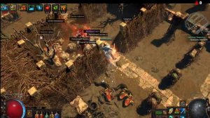 Path of Exile Бестриарий 3.2 Лига с Одной жизнью 8 акт. Гладиатор, билд две руки рубака