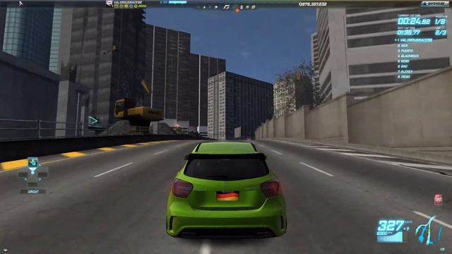 Freeroam Sparkserver (NFS World) - NEW Mercedes-Benz A45 AMG (New Update) смотреть онлайн