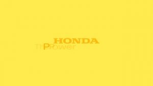 Honda Logo Effects Sponsored By Panasonic Logo in Super Effects