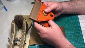 Пошив кожаного чехла, для строчных, ромбовидных пробойников японского типа!!!