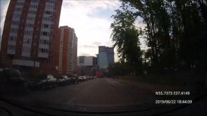 Driving in Moscow agglomeration: Текстильщики - Кунцево - Одинцово 22/06/2019 (timelapse)