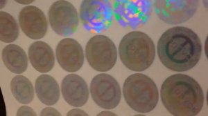 Голограммы, голографические наклейки