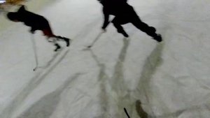 Дворовый хоккей от первого лица